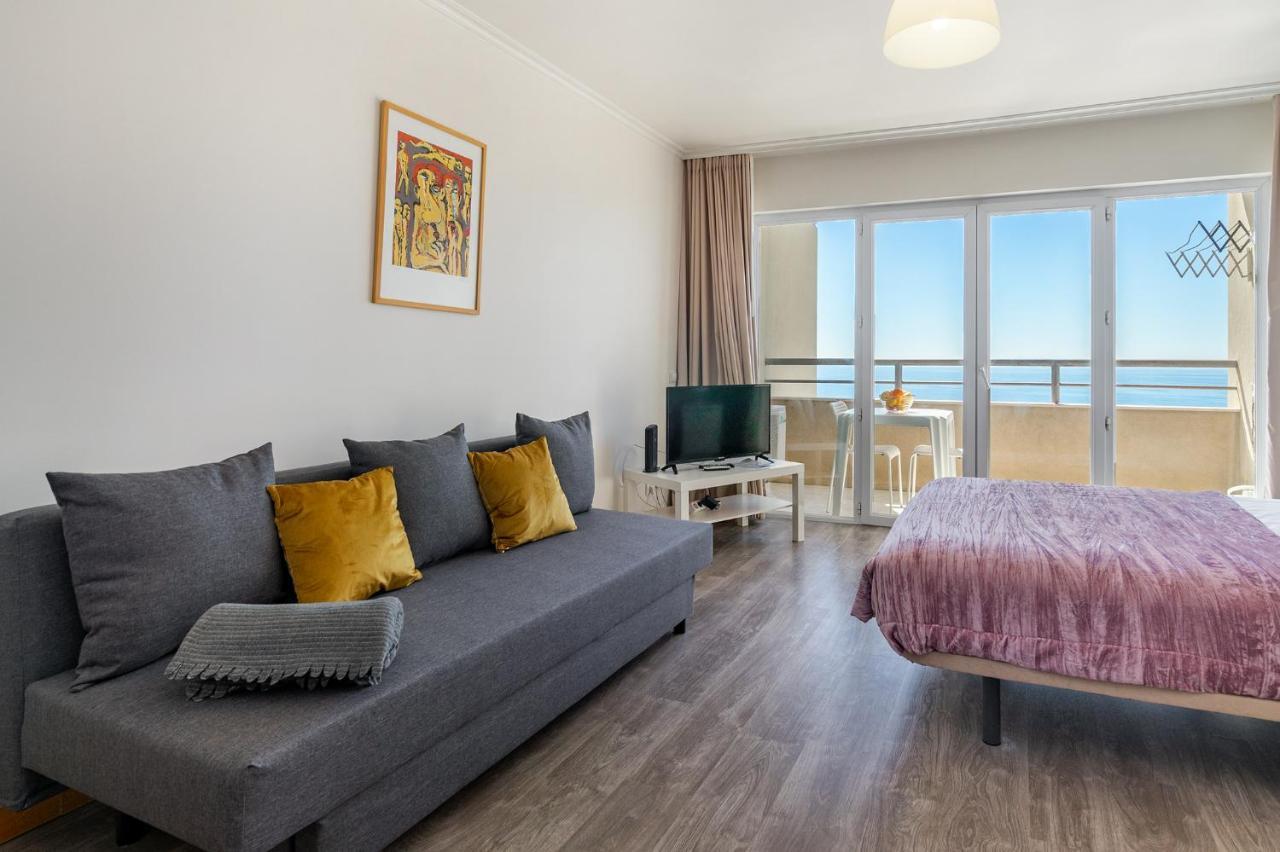 Praia Da Rocha, 17 H, Frontal Sea View, Wonderful Studio, Air Conditioning, Two Pools, Internet, Parking - Jardins Da Rocha By Ig Portimão Exterior foto