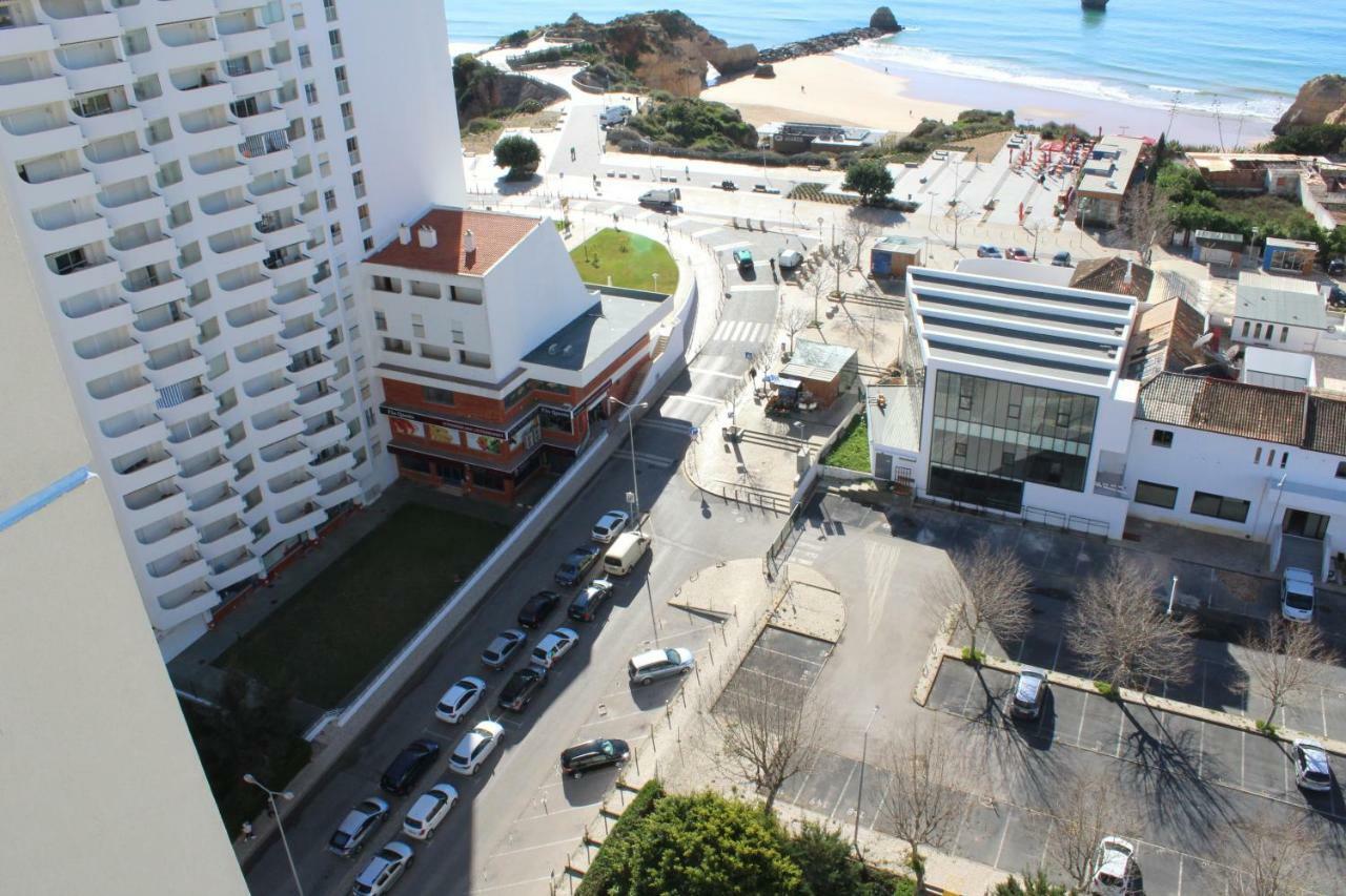 Praia Da Rocha, 17 H, Frontal Sea View, Wonderful Studio, Air Conditioning, Two Pools, Internet, Parking - Jardins Da Rocha By Ig Portimão Exterior foto